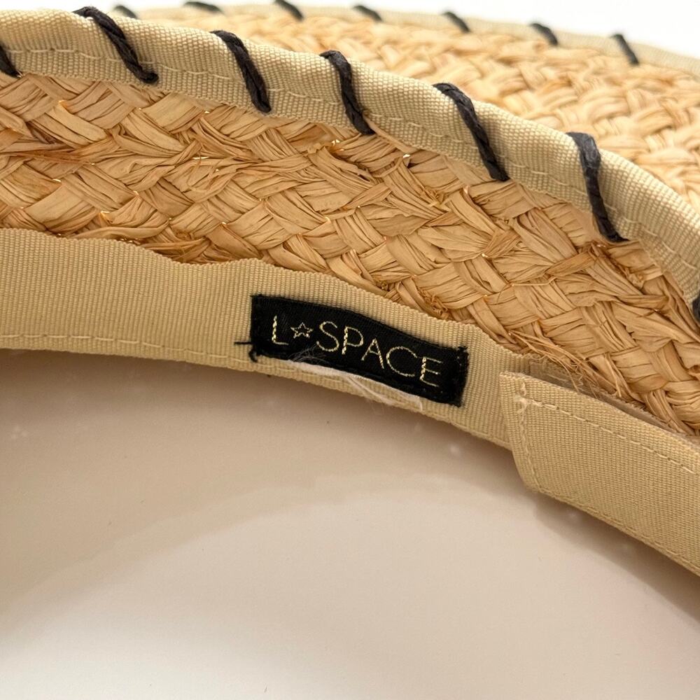 LSpace Endless Summer Roll Up Straw Visor - Picture 5 of 11